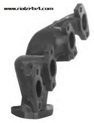 Collettore scarico panda 4x4 dal 1993 al 2003