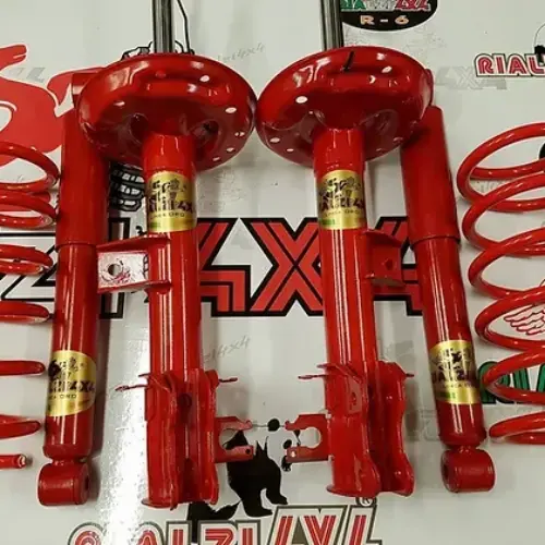 Kit completo panda 4×4/cross ultima serie da 2013 altezza 3 cm / A MOLLA