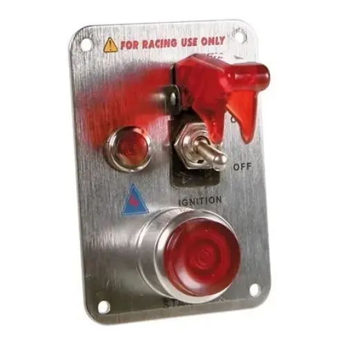 Pannello accensione Racing – 12V In alluminio