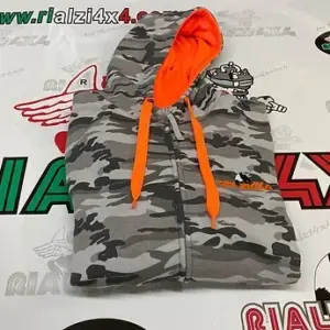 Felpa Rialzi 4x4 Mimetica Grigio