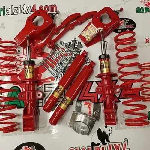 Kit completo ammortizzatori da 10 cm per fiat panda 2wd prima serie da 1980 a 2003