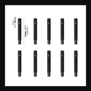 10 colonnette ruota 12x1.25 l.80mm