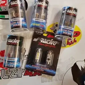 Kit illuminazione cruscotto white led per panda fino a 2003