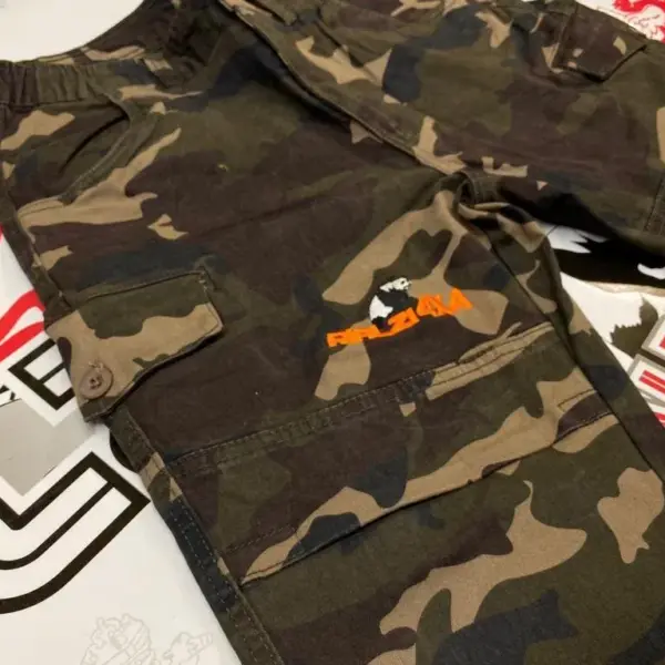 Pantalone Rialzi 4x4 Mimetico Verde